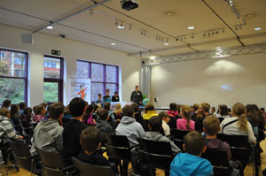 Paul und Napoleon bei der Deutsche Stiftung Umwelt