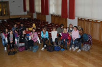 Werbeplakat Theateraufführung Paul und Napoleon - Ein Pinguin am Nordpol