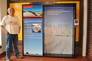 Juist Ausstellung Klimakurve