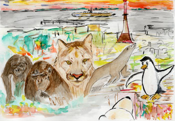 Paul unterhält sich mit Napoleon